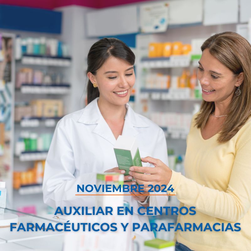 Centro de Formación Tenerife - CEPSUR - Auxiliar en Centros Farmacéuticos y Parafarmacias