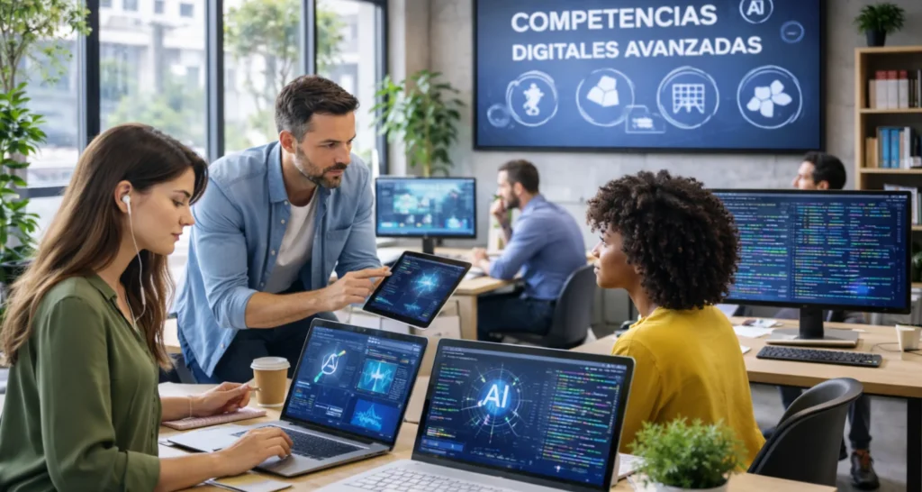 Curso competencias digitales avanzadas para desempleados