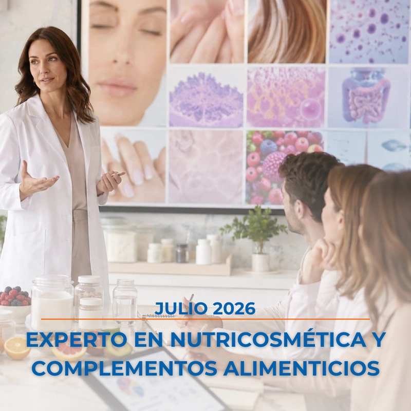 Curso de Experto en Nutricosmética y Complementos Alimenticios