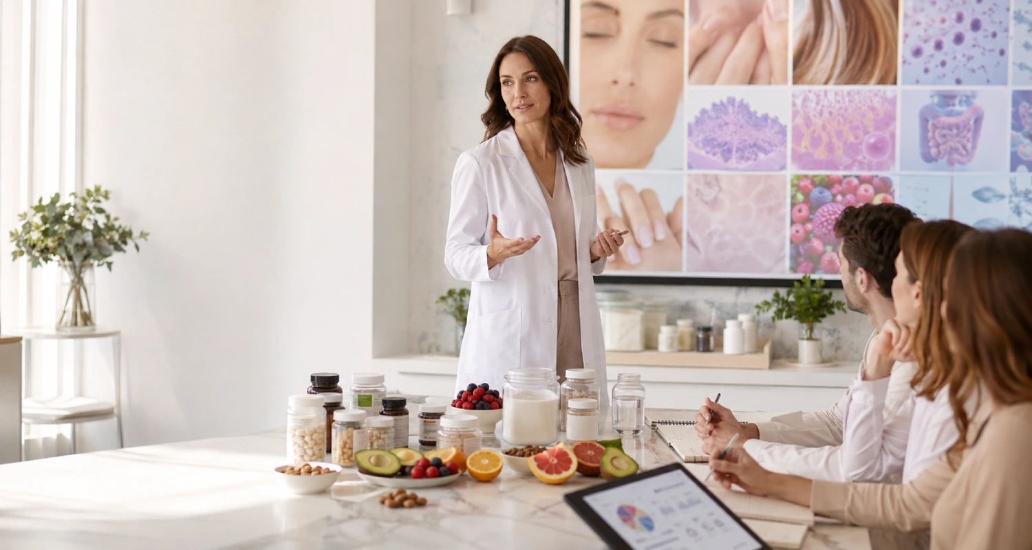 Curso Experto en Nutricosmética y Complementos Alimenticios