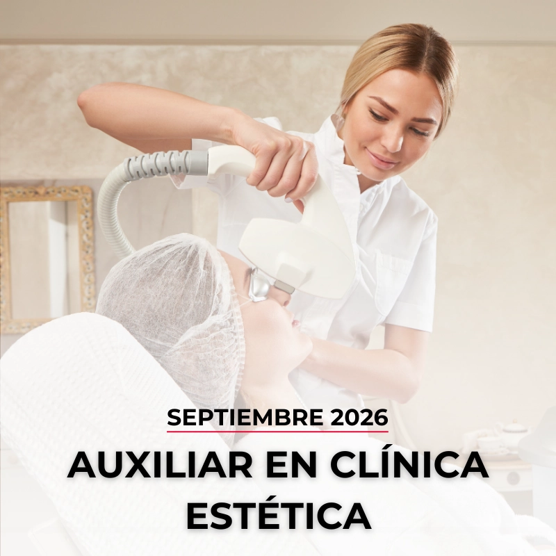 Curso Auxiliar en Clínicas Estéticas Septiembre 2026