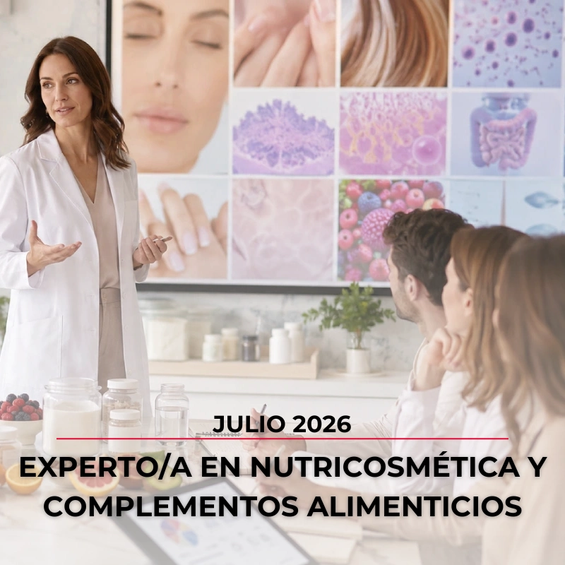 Curso de Experto en Nutricosmética y Complementos Alimenticios