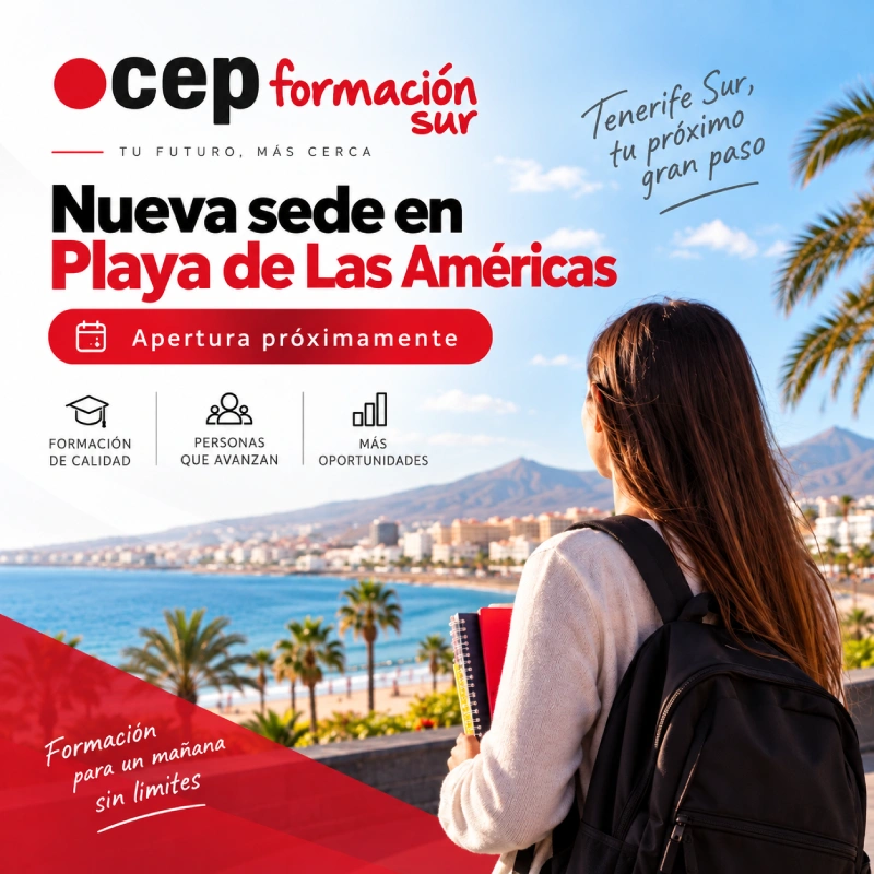 Próxima apertura de nueva sede CEPSUR en Playa de Las Américas